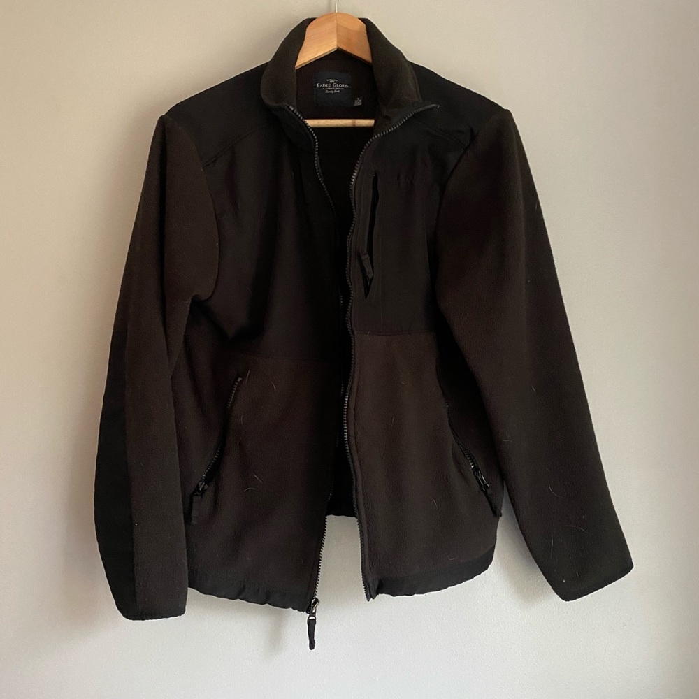 Black Faded Glory Zip Up
